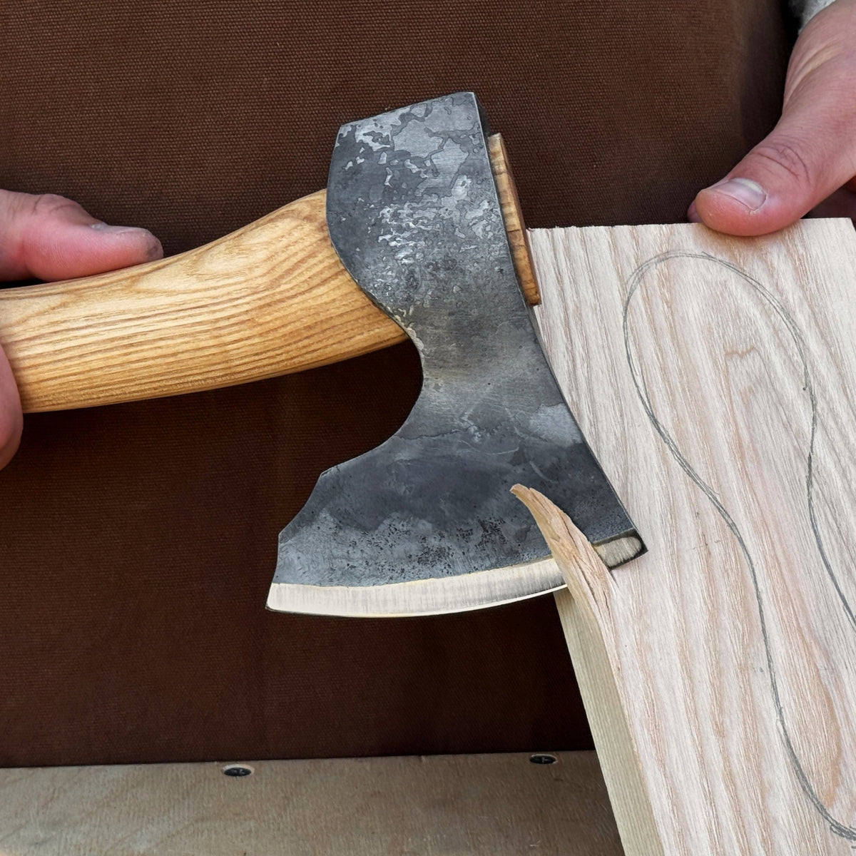 Medium Carving Axe, 735 g (1.62 lbs) - 4