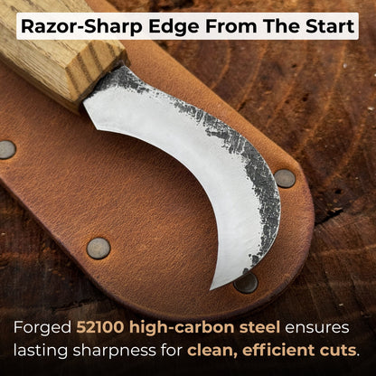 Mushroom Knife for Forest Walks, 6 cm (2.36 inches) - 2