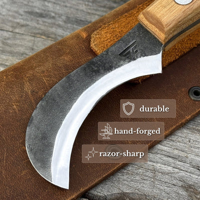 Mushroom Knife for Forest Walks, 6 cm (2.36 inches) - 2
