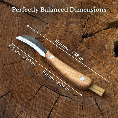 Mushroom Knife for Forest Walks, 6.5 cm (2.56 inches) - 3