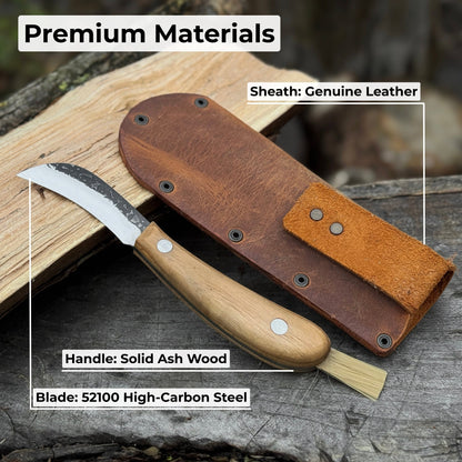 Mushroom Knife for Forest Walks, 6.5 cm (2.56 inches) - 6