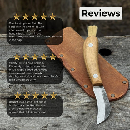 Mushroom Knife for Forest Walks, 6.5 cm (2.56 inches) - 9