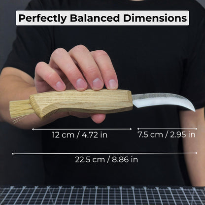 Mushroom Knife with Brush For Harvesting, 7.5 cm (2.95 inches) - 5