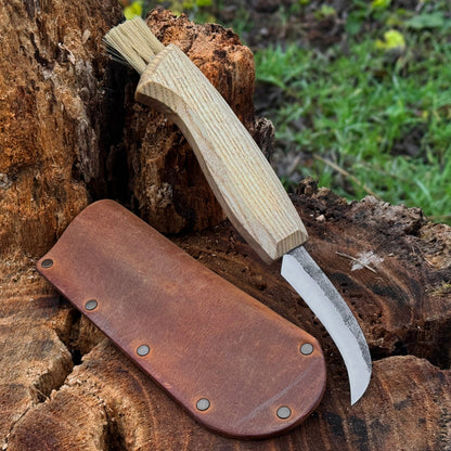 Mushroom Knife with Brush For Harvesting, 7.5 cm (2.95 inches) - 11