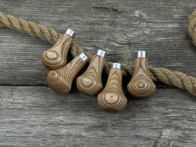 Palm Grip Handles for Wood Carving Tools (Set of 5), 6 cm (2.36 in) - 4