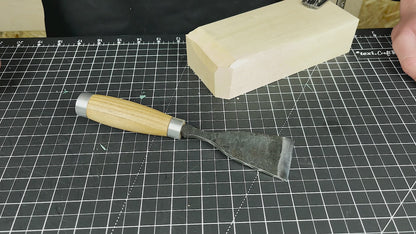 Hand-Forged Wood Carving Chisel, 10 - 50 mm (0.39 - 1.97 inches)