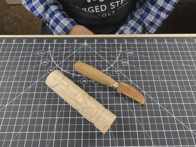 Small Chip Carving Knife, 4 cm (1.57 inches)