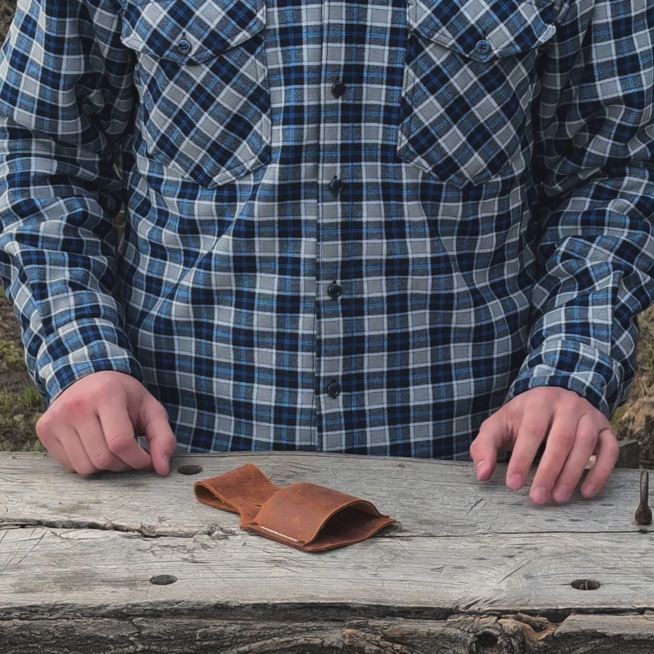 Leather Belt Mount for Axes and Hammers