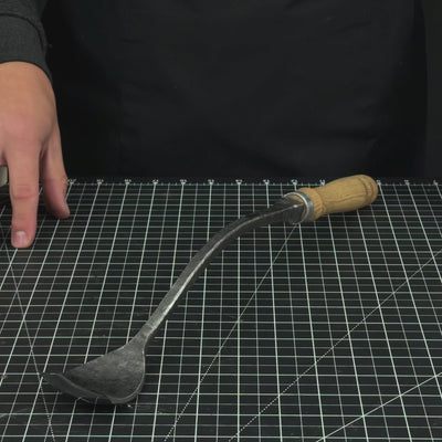 Gouge courbée en forme de cuillère, 50 - 70 mm (2 - 2,8 pouces)