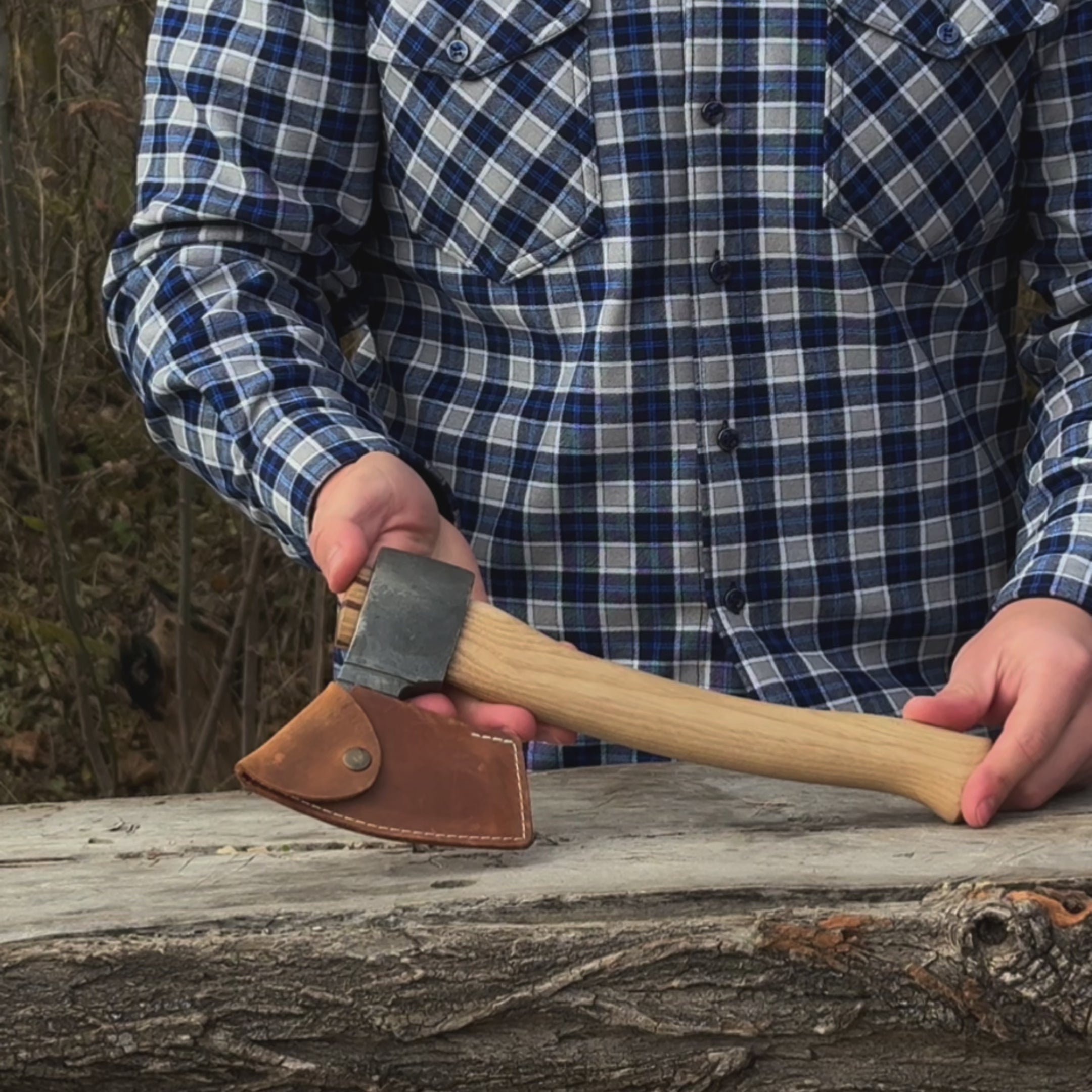 Small Carving Axe, 0.65 kg (1.43 lb)