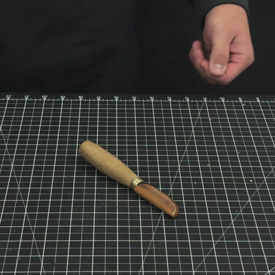 Handgeschmiedetes Schruppmesser, Klinge 5 cm (1,97 Zoll)