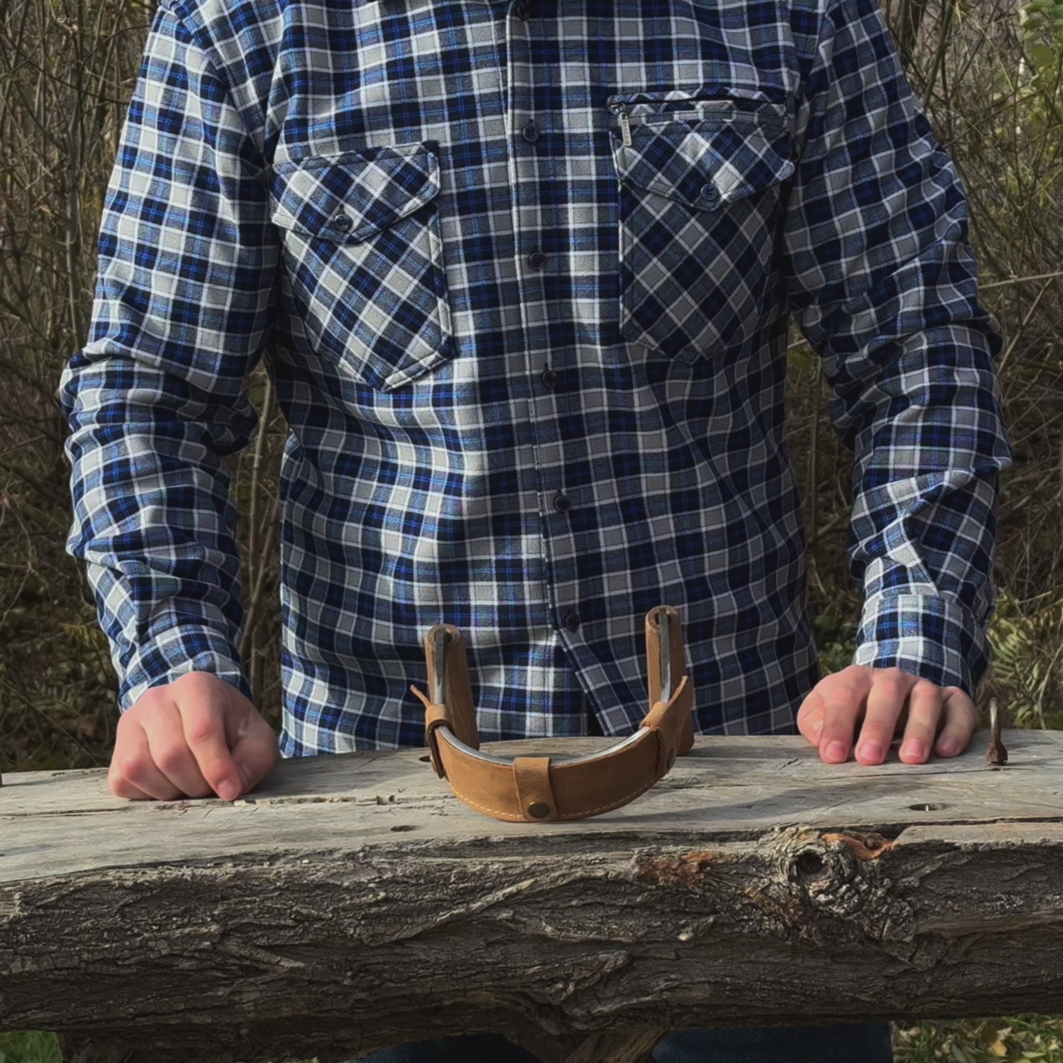 Inshave (Half-Rounded Drawknife), 13 cm (5.1 inches)