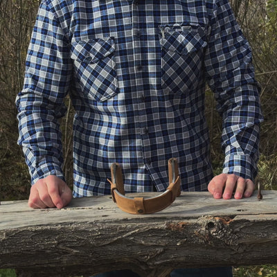 Inshave (Half-Rounded Drawknife), 13 cm (5.1 inches)