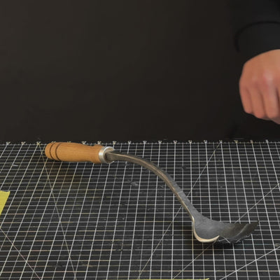 Gouge courbée en forme de cuillère (courte), 50 - 70 mm (2 - 2,8 pouces)