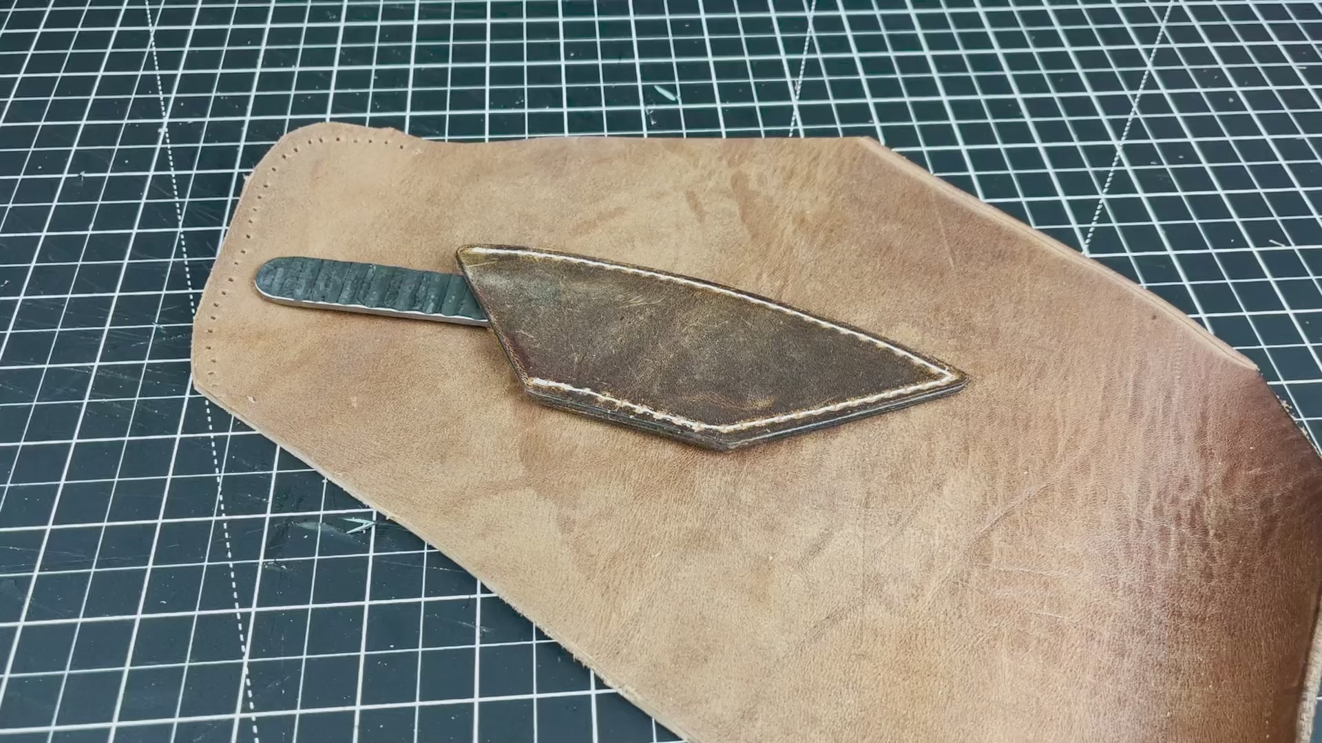 Couteau de marquage forgé à la main Kiridashi, 4,5 cm (1,7 pouces)