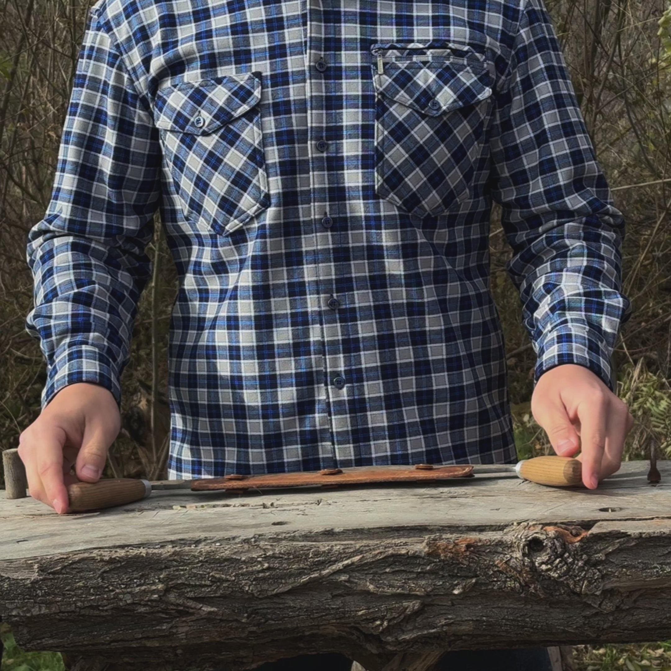 Couteau à tirer droit, tranchant de 26 cm (10,2 pouces)