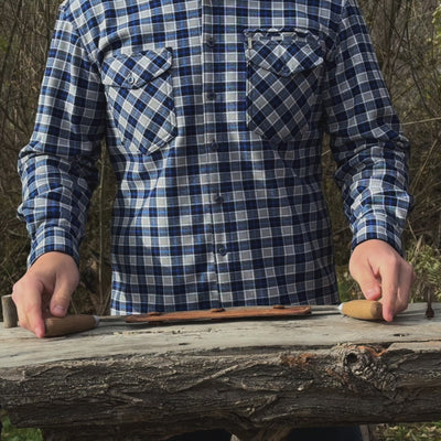 Couteau à tirer droit, tranchant de 26 cm (10,2 pouces)