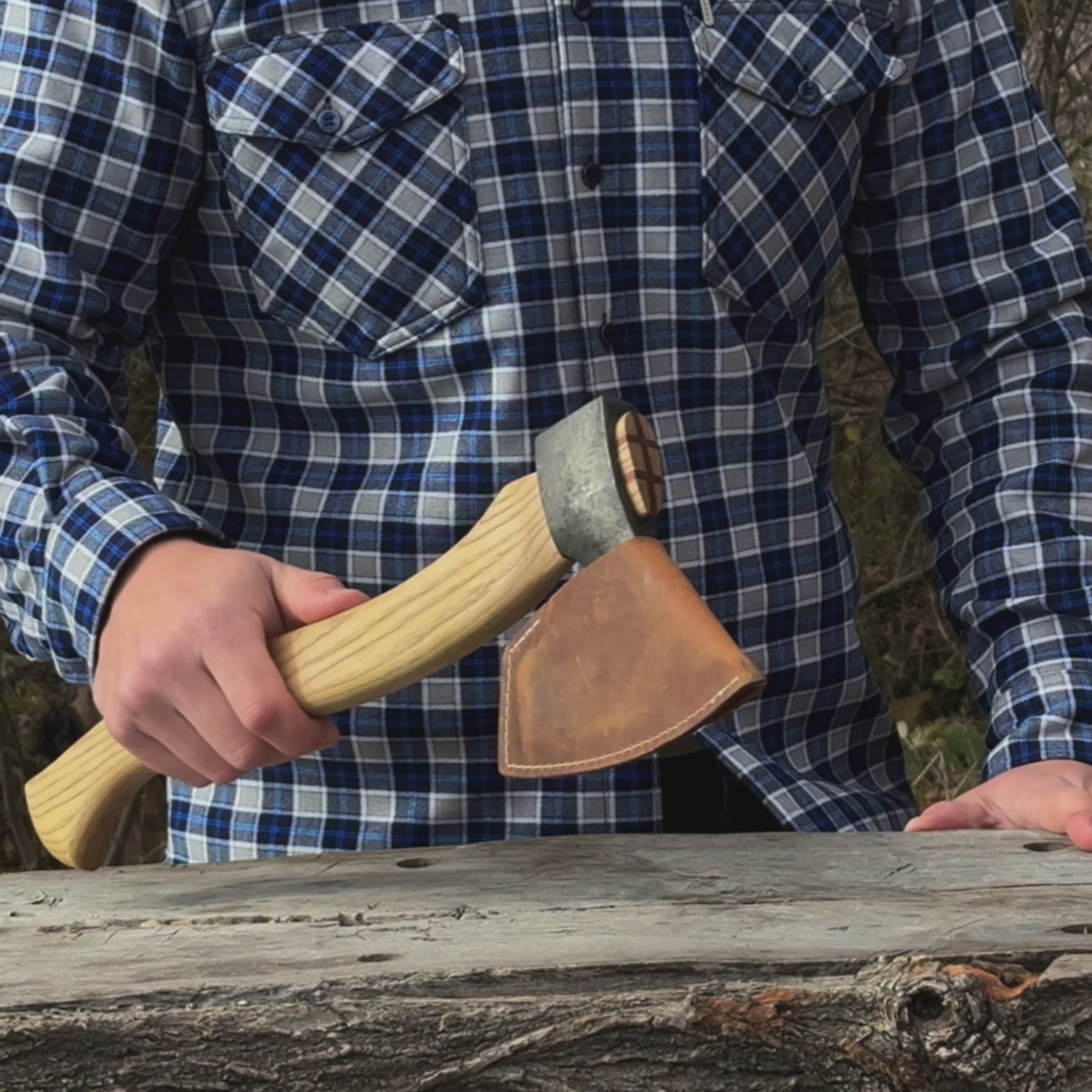 Hand-Forged Carving Axe, 1.05 kg (2.31 Ib)