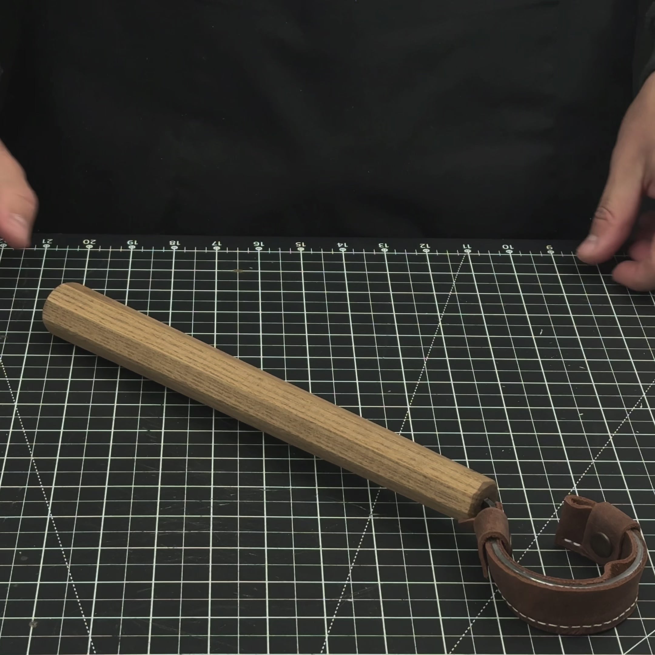 Petit couteau à découper en forme de cuillère avec manche octogonal, 6 cm (2,36 pouces)