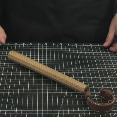 Petit couteau à découper en forme de cuillère avec manche octogonal, 6 cm (2,36 pouces)