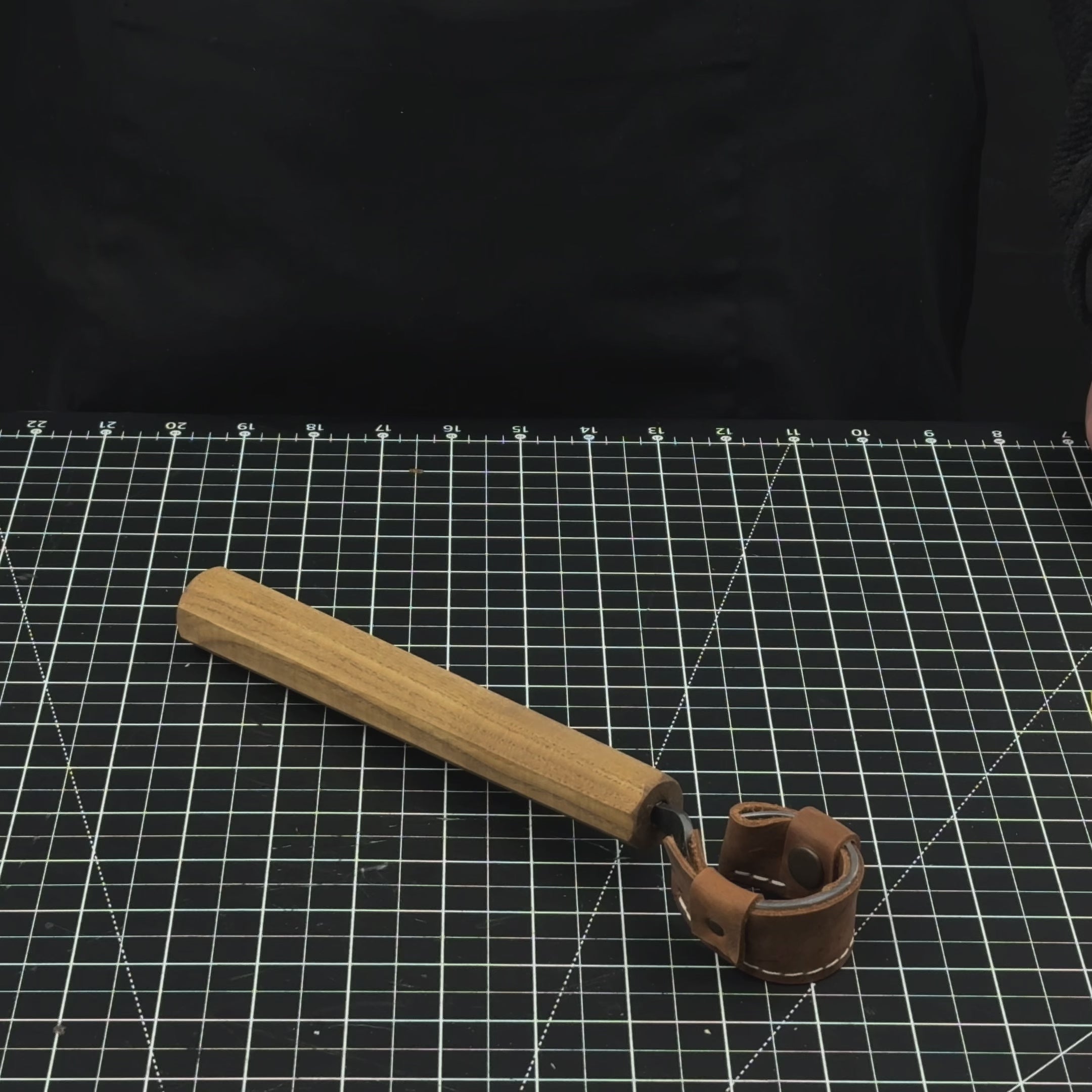 Couteau à crochet pour sculpter les cuillères, ⌀ 4,5 cm (1,77 pouces)