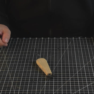 Bevel Edge Carving Knife, 3.5 cm (1.38 inches)