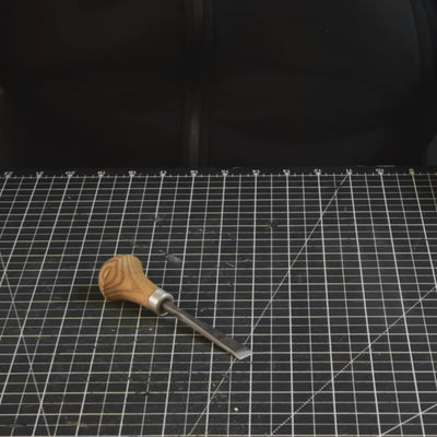 Detailschnitzmeißel mit Palmengriff, 10 mm (0,39 Zoll)