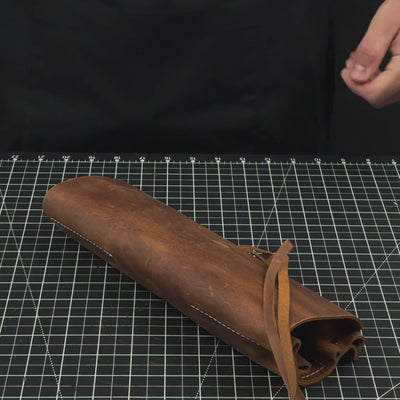 3-Piece Spoon Carving Set with Leather Roll