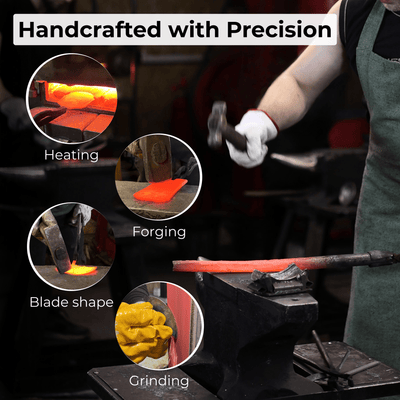 Professional Leather Crafting Half Round Knife, 10.5 cm (4.1 inches) - 8