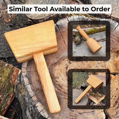 Quiet 35 oz Wooden Mallet (Mallet Tool) - 7