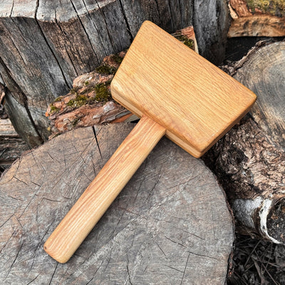 Quiet 35 oz Wooden Mallet (Mallet Tool) - 1