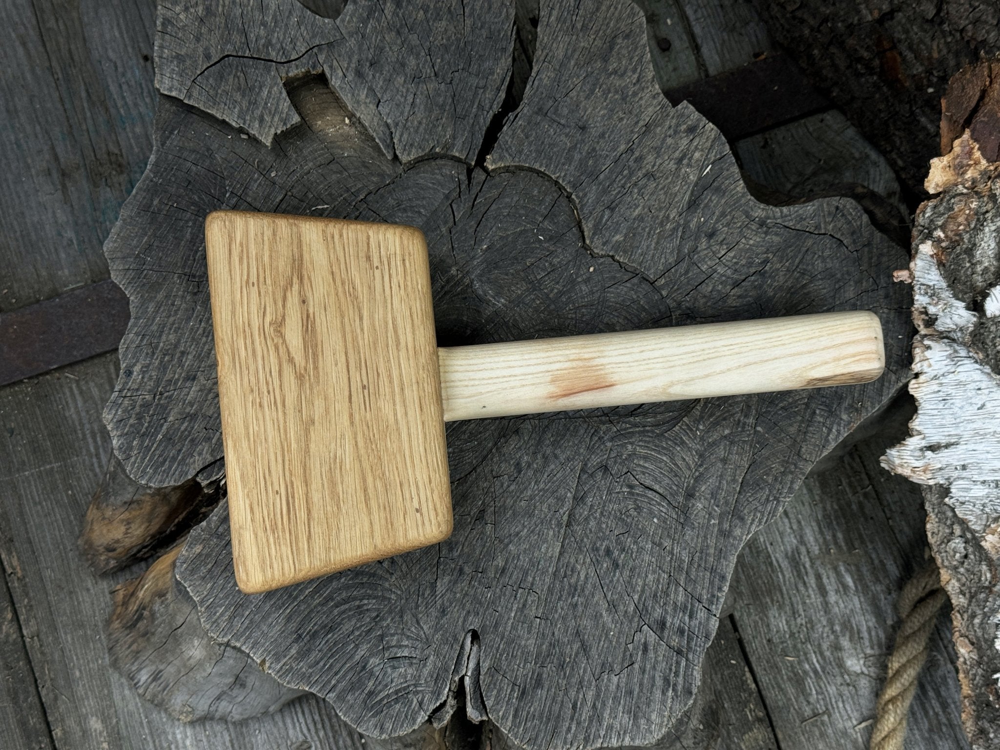 Quiet 35 oz Wooden Mallet (Mallet Tool) - 5