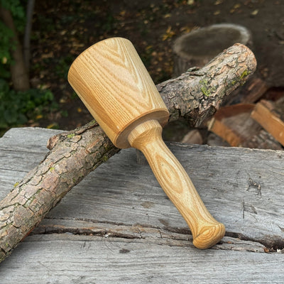 Quiet 9.17 oz. Wooden Mallet (Mallet Tool) - 1
