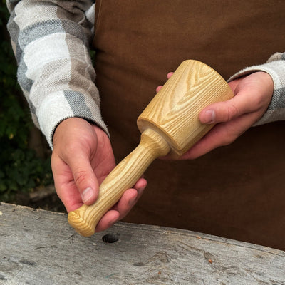 Quiet 9.17 oz. Wooden Mallet (Mallet Tool) - 5