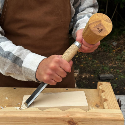 Quiet 9.17 oz. Wooden Mallet (Mallet Tool) - 4