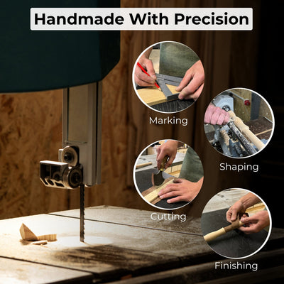 Round Leather Strop For Knife Sharpening - 7