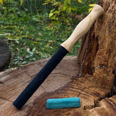 Round Leather Strop For Knife Sharpening - 1