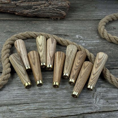 Set of 10 Universal Wooden Handles - 6