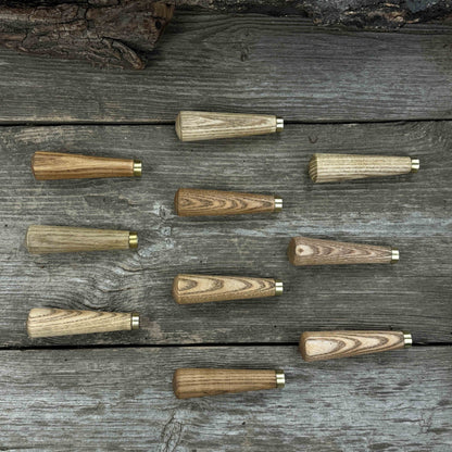 Set of 10 Universal Wooden Handles - 2