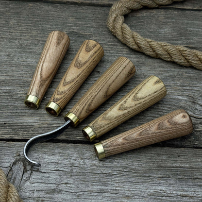 Set of 10 Universal Wooden Handles - 10