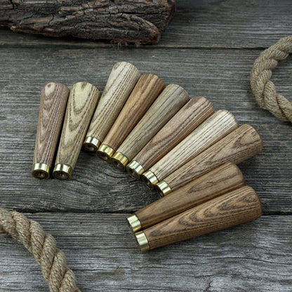 Set of 10 Universal Wooden Handles - 5