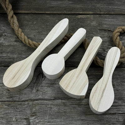 Set of 12 Linden Wood Spoon Carving Blanks - 7