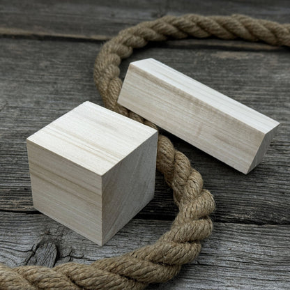 Set of 16 Linden Wood Carving Blanks - 9
