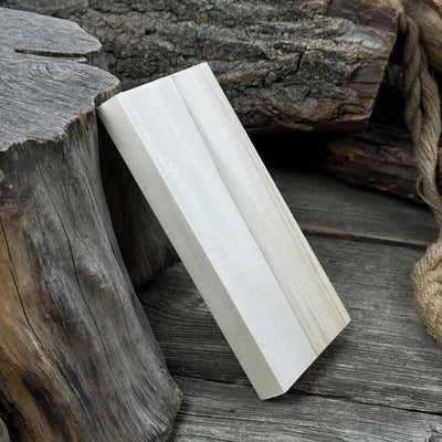 Set of 3 Flat Linden Wood Carving Blanks - 9