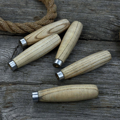 Set of 5 Compact Ash Wood Handles - 7