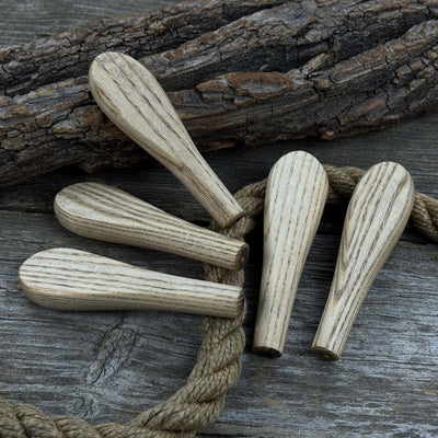 Set of 5 Universal Ash Wood Handles - 6
