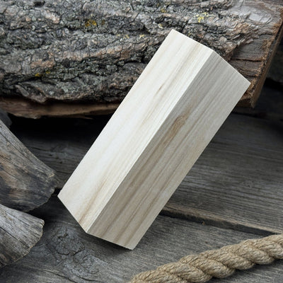 Set of 6 Large Linden Wood Carving Blanks - 3