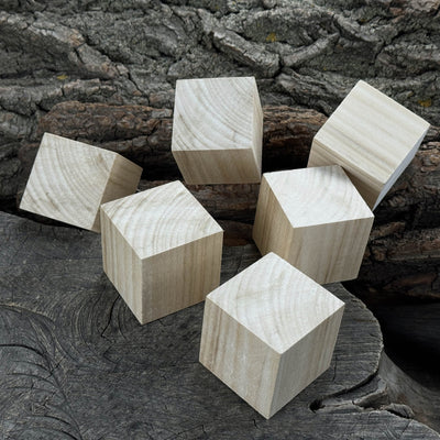 Set of 6 Linden Wood Carving Blanks - 10