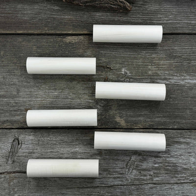 Set of 6 Round Linden Wood Carving Blanks - 3