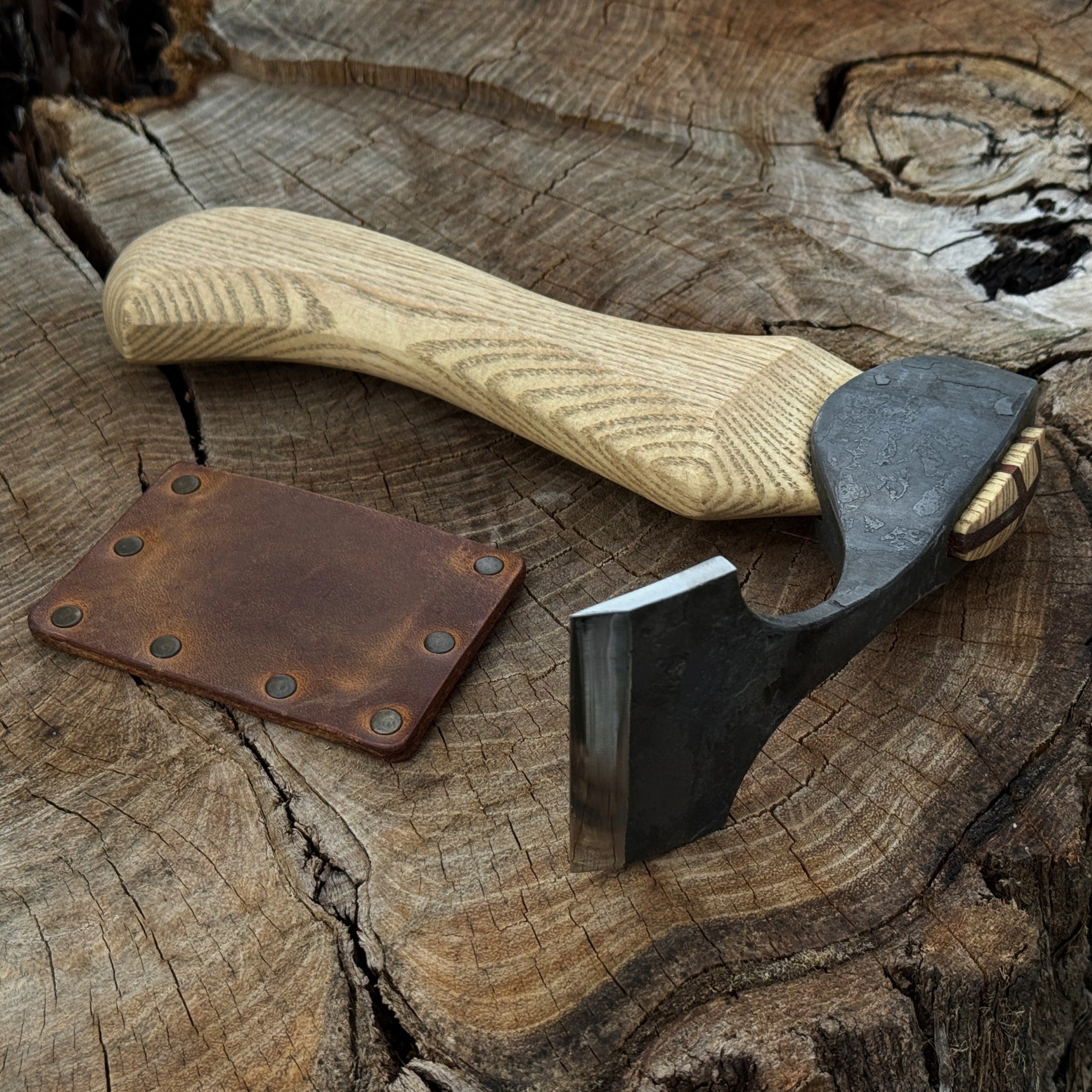 Small Adze with Straight (Flat) Blade, 5.5 cm (2.2 in) - 1